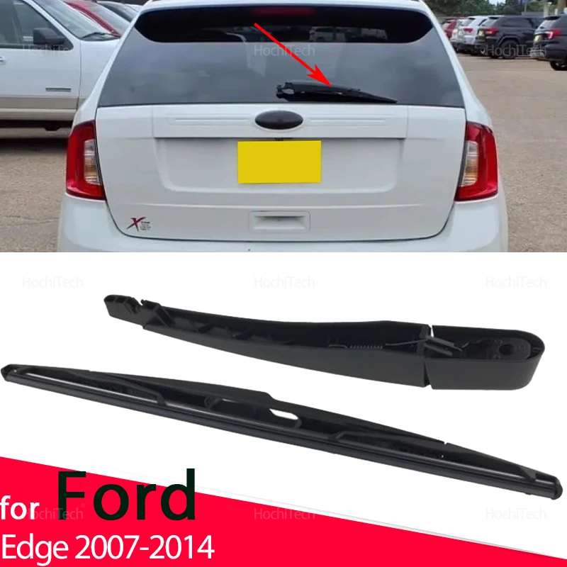 Für Ford Edge 2007-2014 9T4Z-17526F 2010 2011 2012 Autozubehör Auto Heckscheibenwischerarm Blade Set Schwarz Ersatz Image
