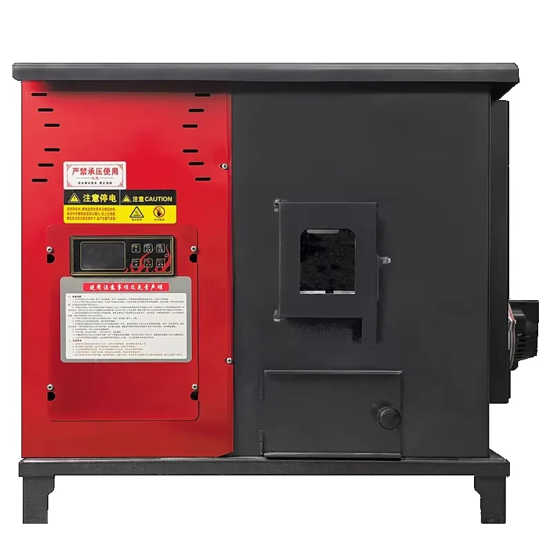 60-80 ㎡ Wärmekraft Zentraler Heizkörper Wasserzyklus Biomasse Holzpellets Verbrennungsheizofen zum Kochen Image