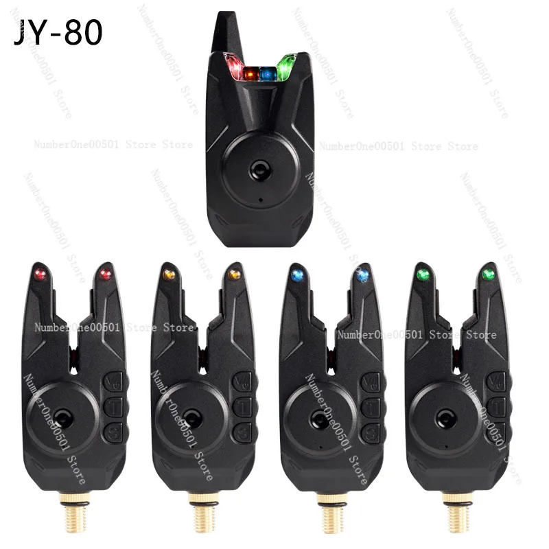 Drahtloser elektronischer Angelalarm JY-80 Europäischer Garagenalarm zum Karpfenangeln Angelausrüstung Image