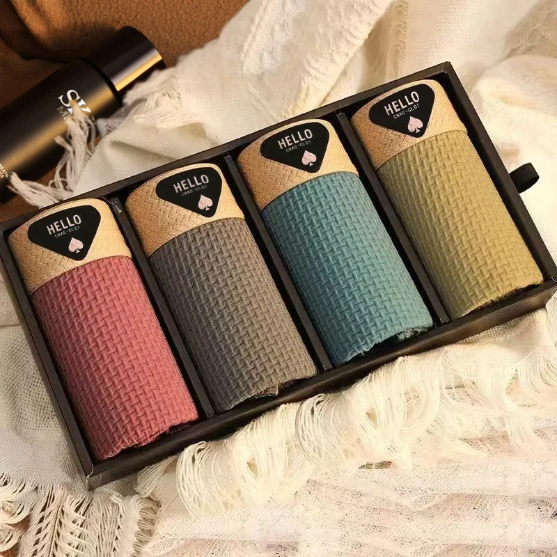 4 stücke männer Boxer Shorts Eis Seide Unterwäsche Plus Größe Unterhosen Kühlen Atmungsaktive Sexy Dünne Höschen Mesh Dessous Großhandel Viele Image