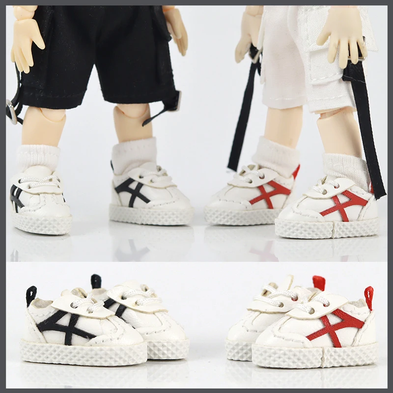 Ob11 Puppe Outdoor Sport Schuhe Mode Puppe Skate Schuhe mit Schnürsenkel für P9 P10 Penny, Ob11, Obitsu 11, Holala, Gcs Puppe