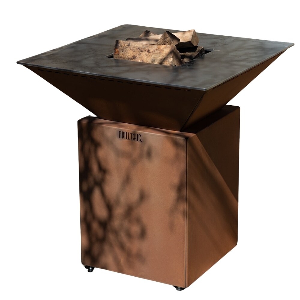 GRILLCHIC brasero cevenol corten normal carre 83 simple cuve Image