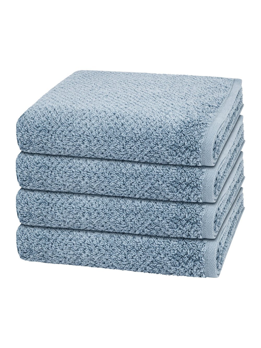 Cawö Handtuchset 4-teilig Damen blau, ONE SIZE Image