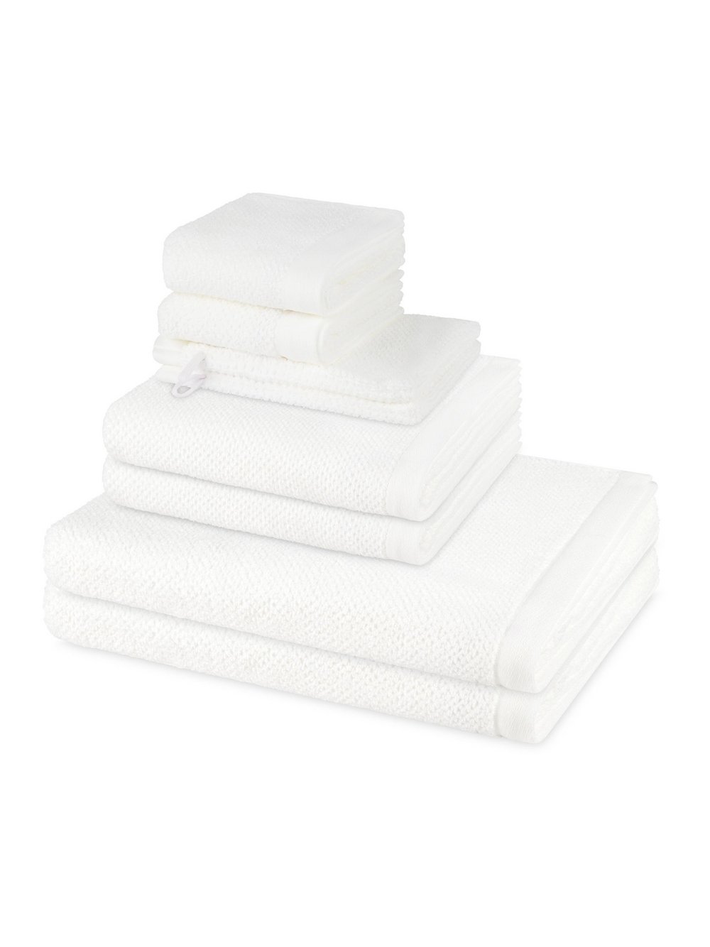 Möve Handtuchset 8-teilig Damen weiß, ONE SIZE Image
