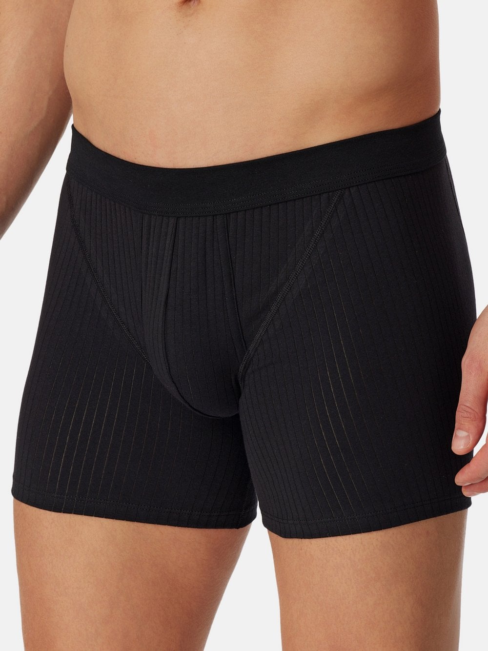 Schiesser Retro Short Herren schwarz, XL Image
