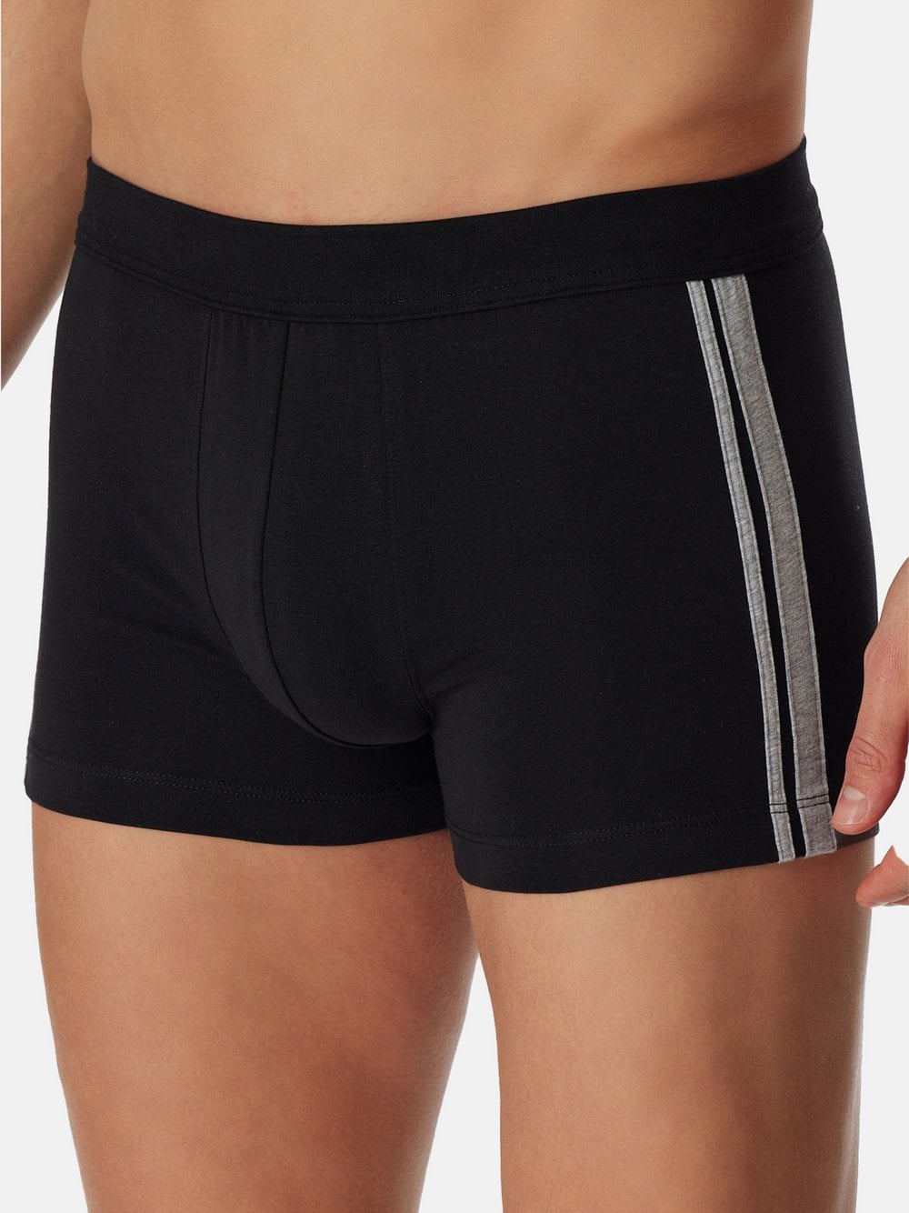 Schiesser Retro Short Herren schwarz, L Image