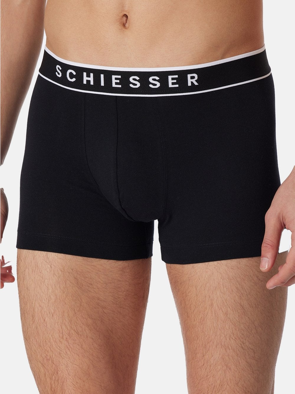 Schiesser Retro Short Herren hellgrau, XL Image