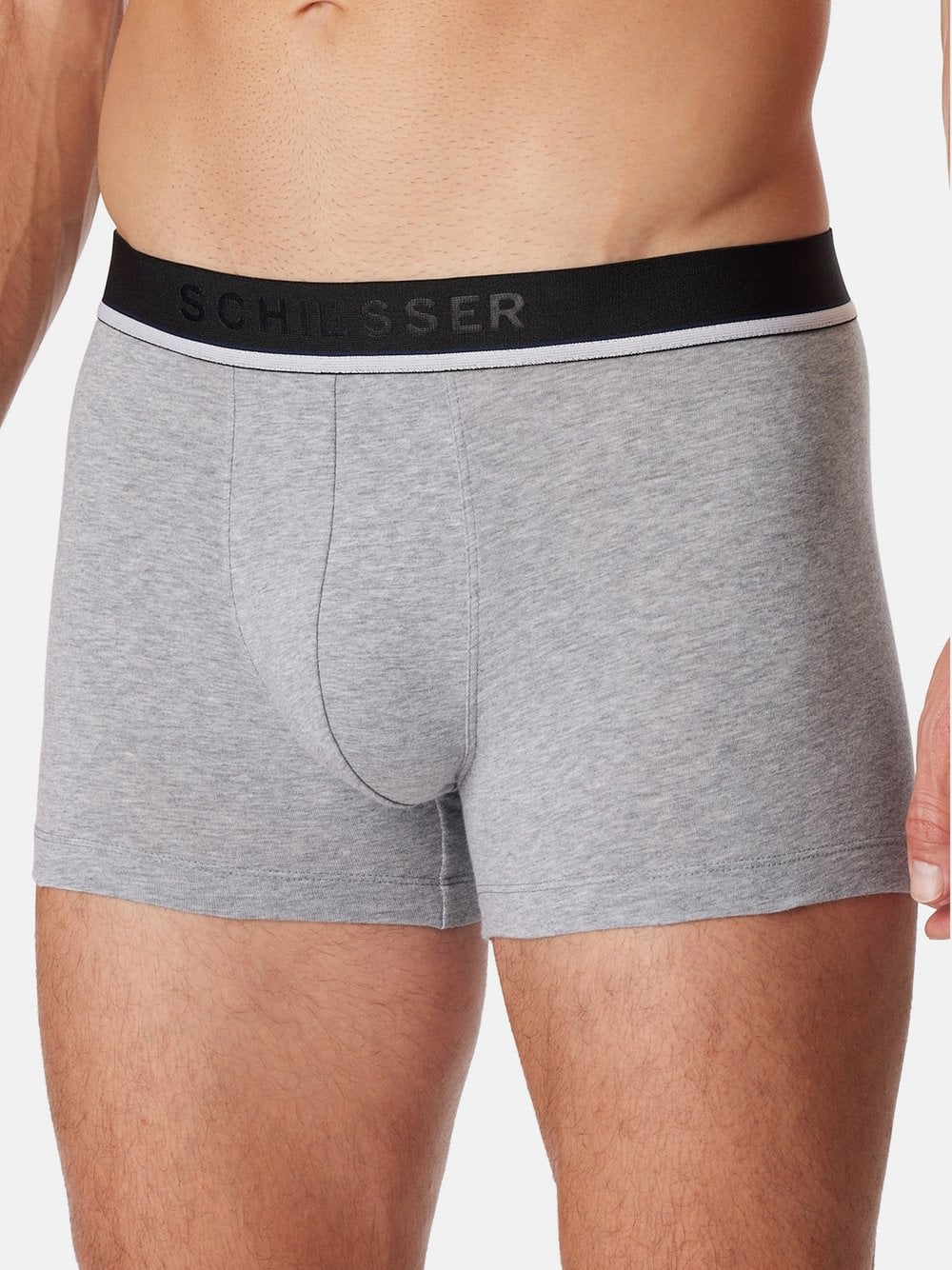 Schiesser Retro Short Herren schwarz, L Image