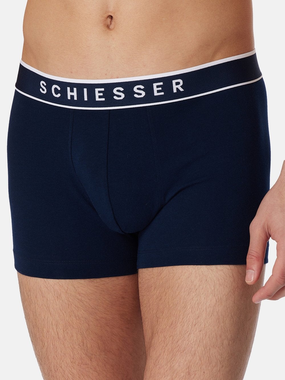 Schiesser Retro Short Herren blau, XL Image