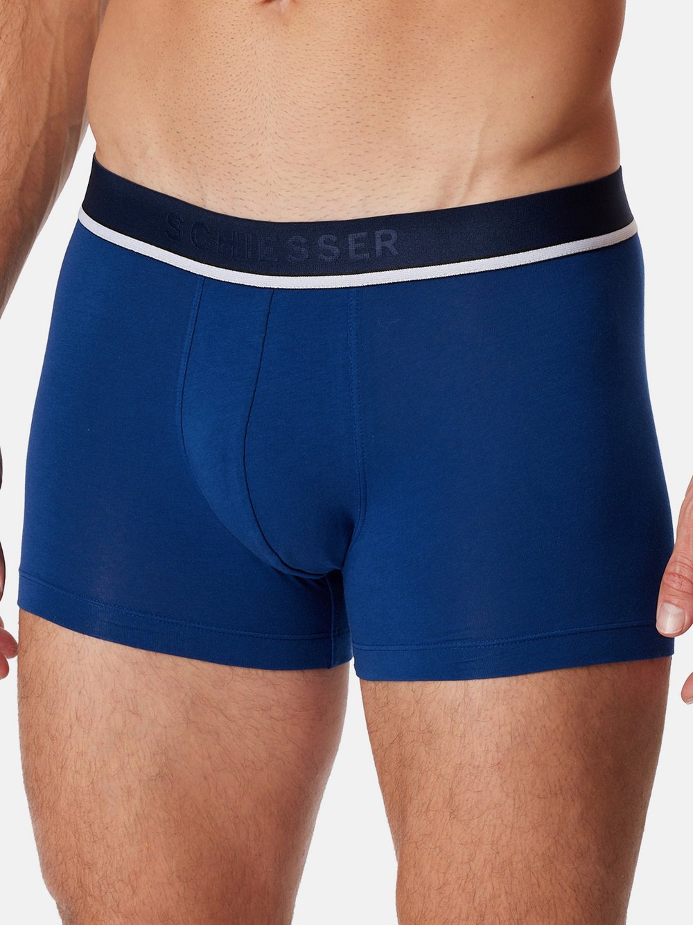 Schiesser Retro Short Herren blau, L Image