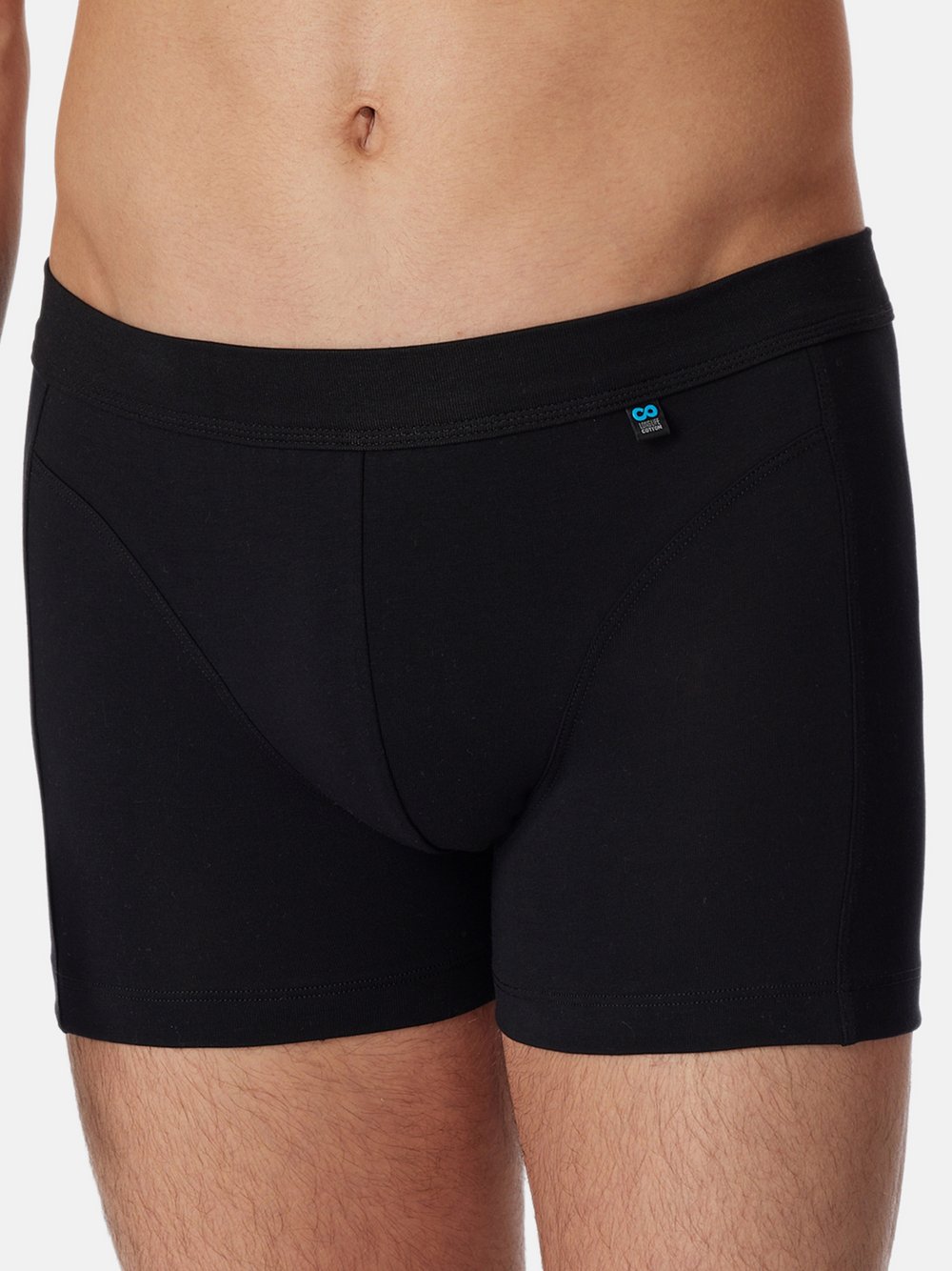 Schiesser Retro Short Herren schwarz, M Image