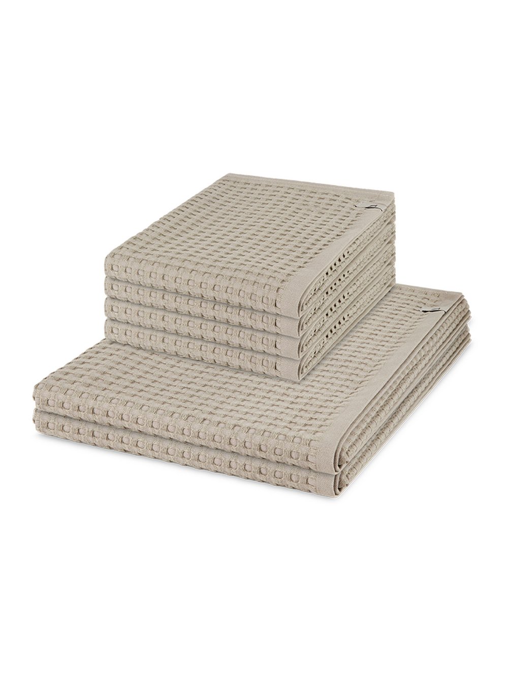 Möve Handtuchset 6-teilig Damen beige, ONE SIZE Image