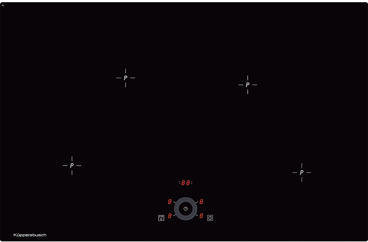 Küppersbusch Induktions-Kochfeld Autark 80 cm Image