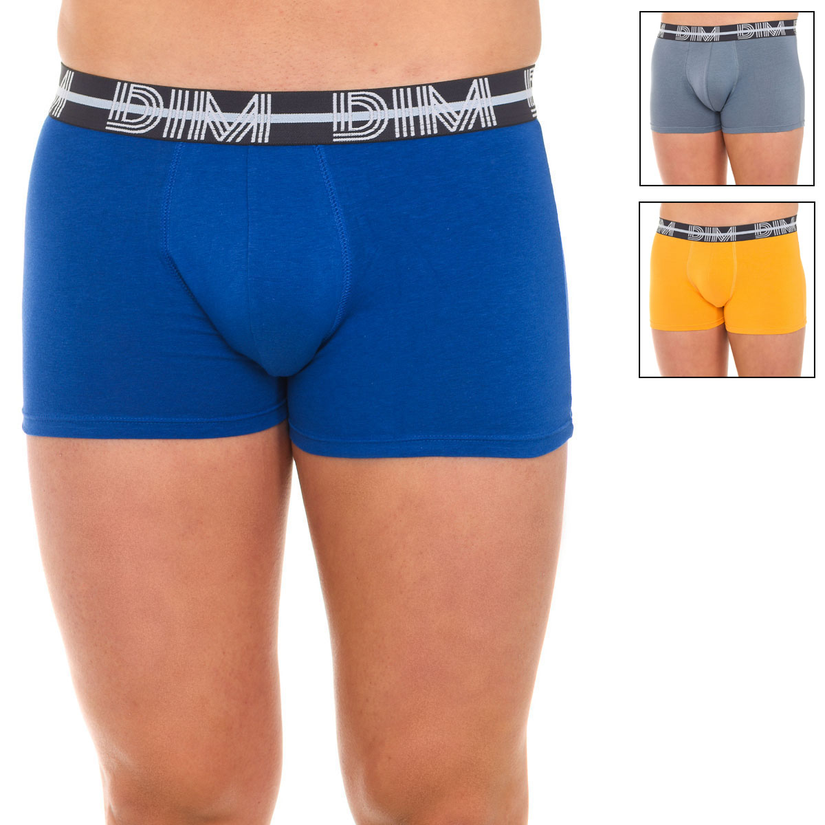 Pack-3 Boxershorts System atmungsaktives Gewebe D01QU Mann Image