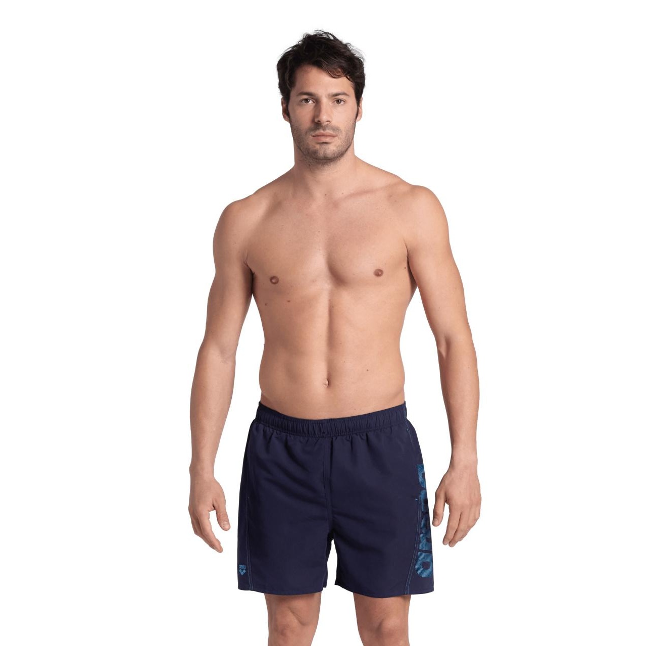 Arena - "Fundamental" Badehose für Herren (Marineblau/Türkis) Image