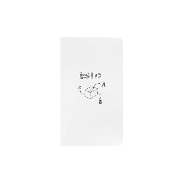 Rocada Whiteboard »Skin Ceramic 6635-R2« 108 x 204 cm Weiß (RAL 9003) Image