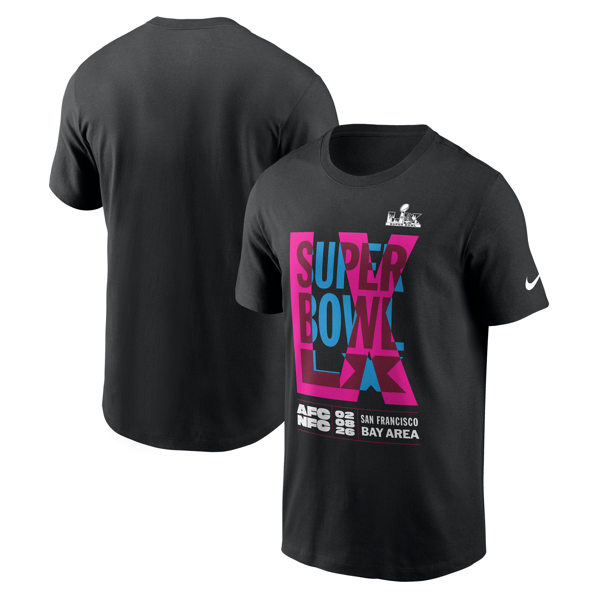 Nike Herren-T-Shirt „Super Bowl LX Essential“ in Schwarz Image