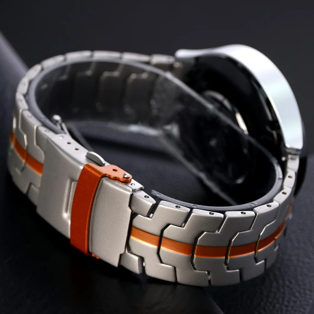 20 mm Armband für Samsung Galaxy Watch 7 6 5 4 40 mm 44 mm Edelstahlarmband für Galaxy 5 Pro 4/6 Classic Luxucy Metal Band Image