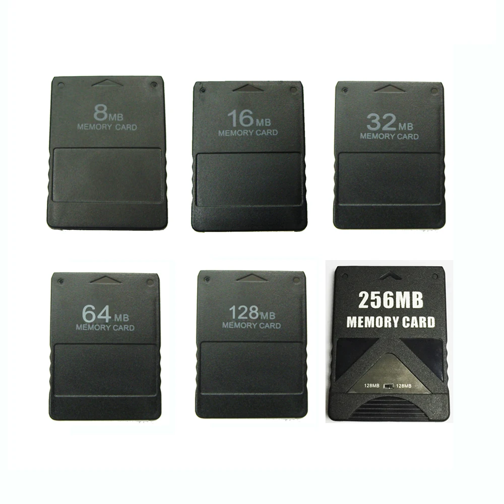 8 16 32 64 128 256 MB Speicherkarte für Sony für PS2 für PlayStation 2 Hochgeschwindigkeits-Speicherkarte Image