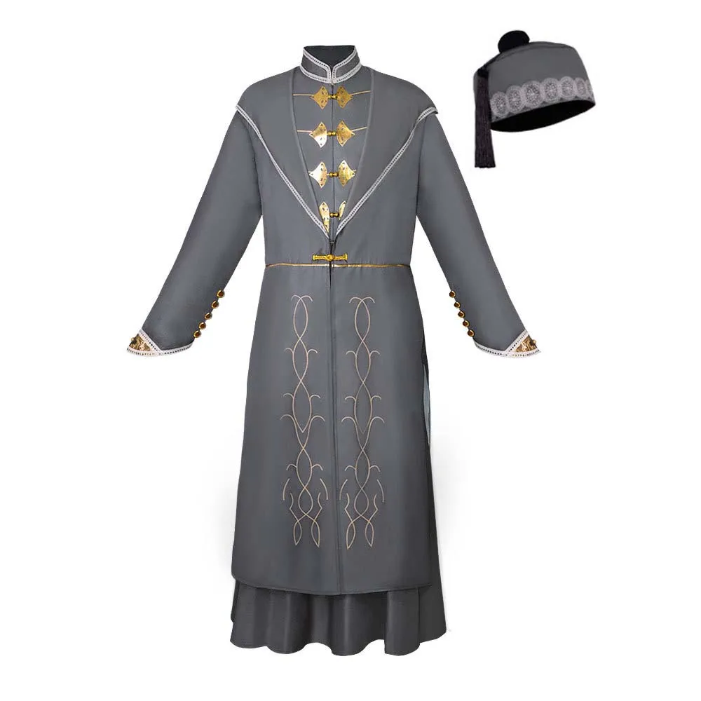 Halloween Magic School of Witchcraft and Wizardry Männer Dumbledore Professor Kostüm Image