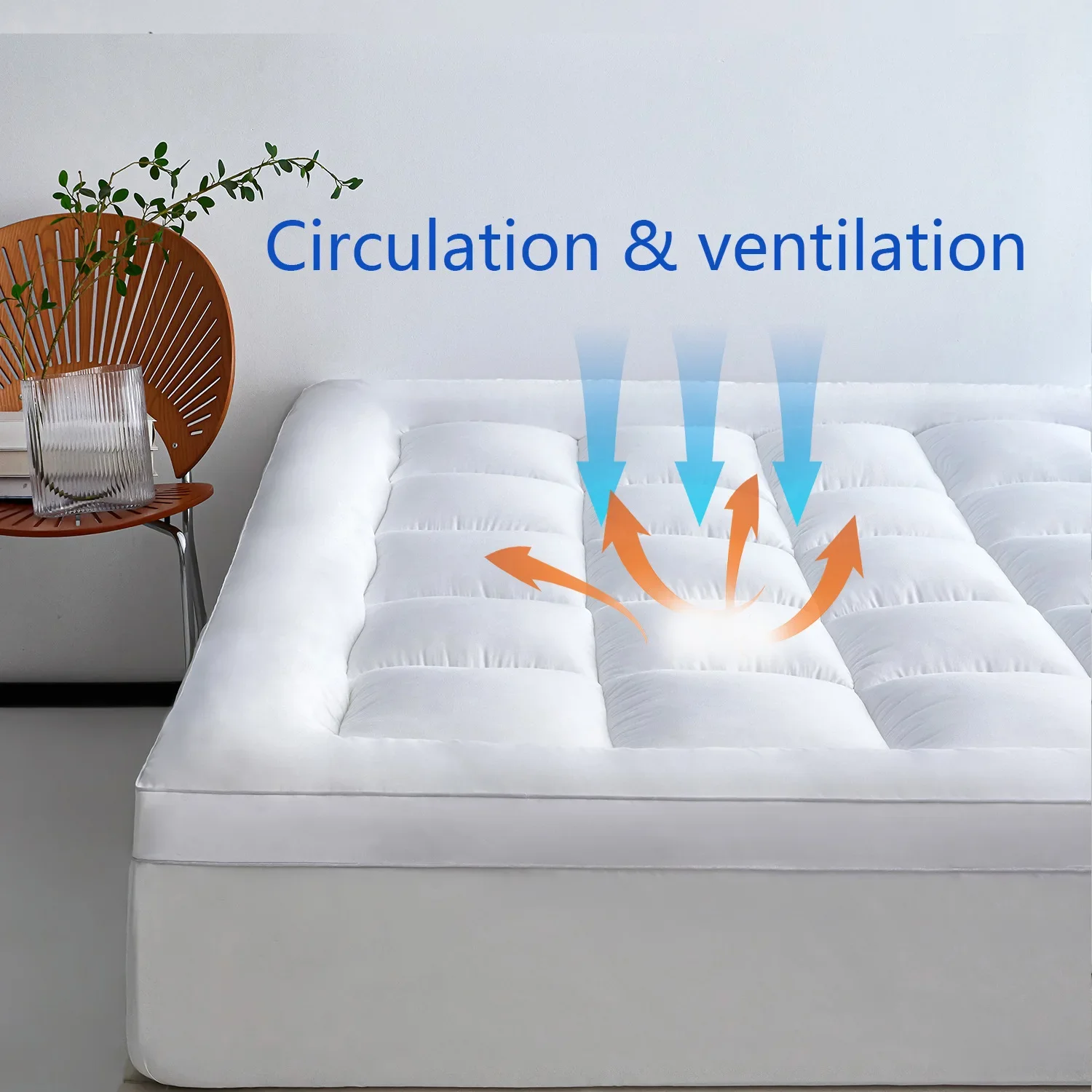 Plüschmatratze im Bettlakenstil, Einzel- oder Doppelperson, dicke, rutschfeste, weiche Matratze, weiche Schlafsaalmatratze, Tatami-Matratze Image