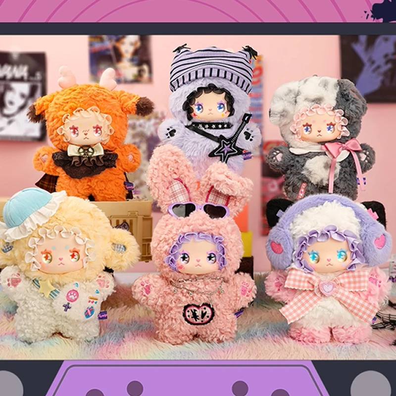 Schöne Emma Punk Era Serie Blind Box Vinyl Niedliche Emma Mystery Box Plüsch Tasche Charme Überraschung Spielzeug Pendent Puppe Action Figur Geschenke