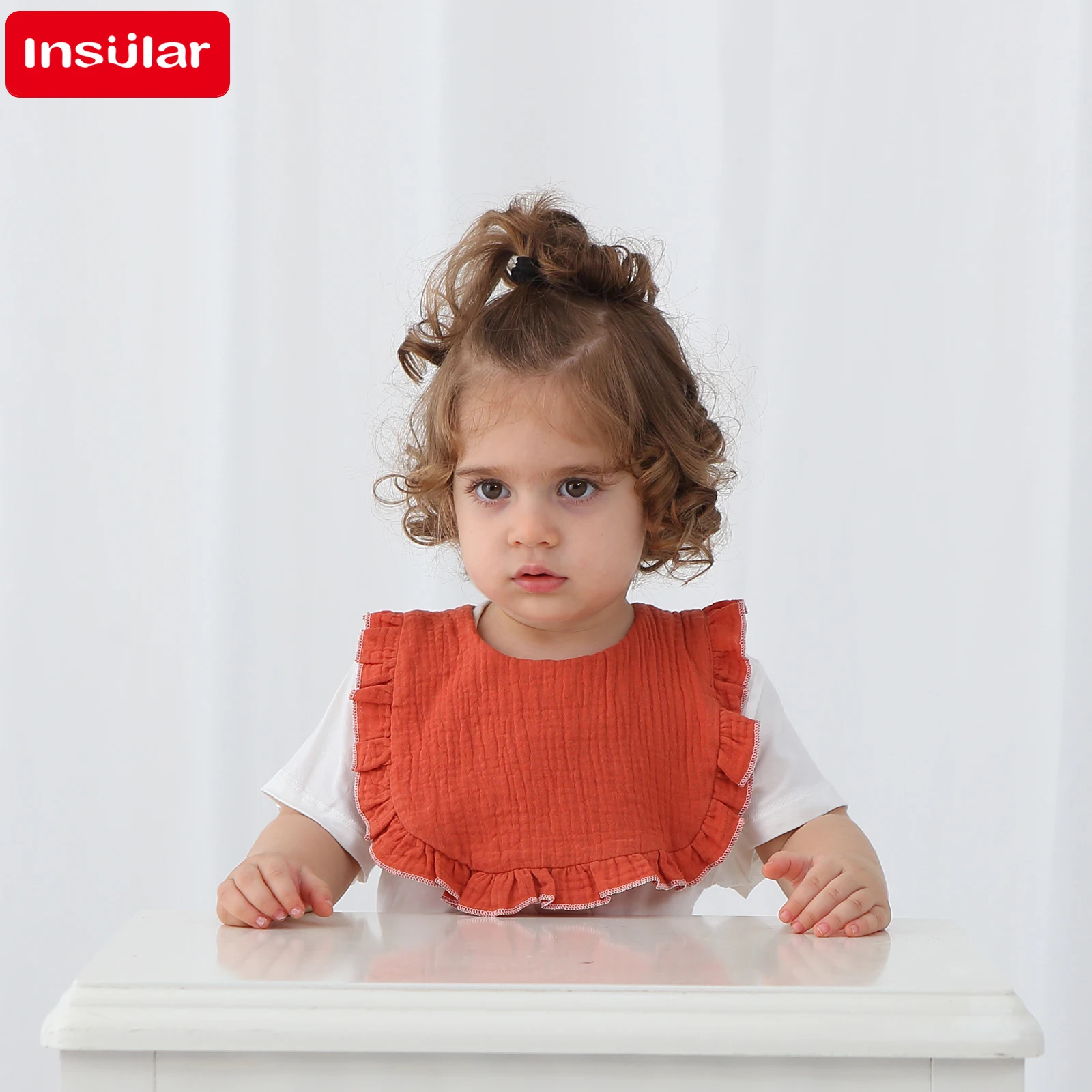 Neue Baby Speichel Handtuch Kleinkinder Füttern Sabbern Lätzchen spitze Floral Weiche Baumwolle Spucktuch für Neugeborene Atmungsaktive Kinder Lätzchen mit Rüschen Image