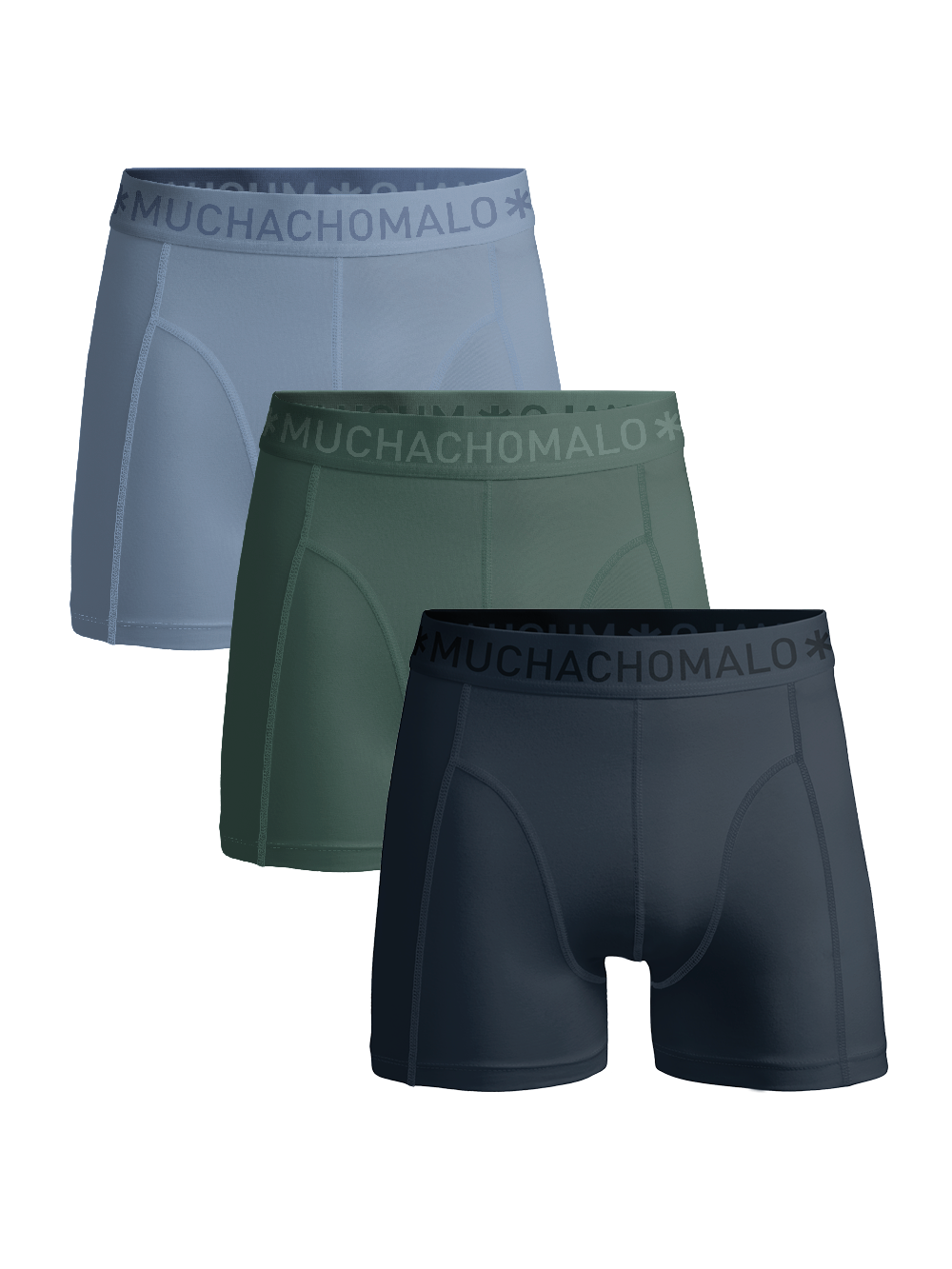 Muchachomalo Herren Boxer Shorts - 3er Pack - Herren Unterwäsche Image