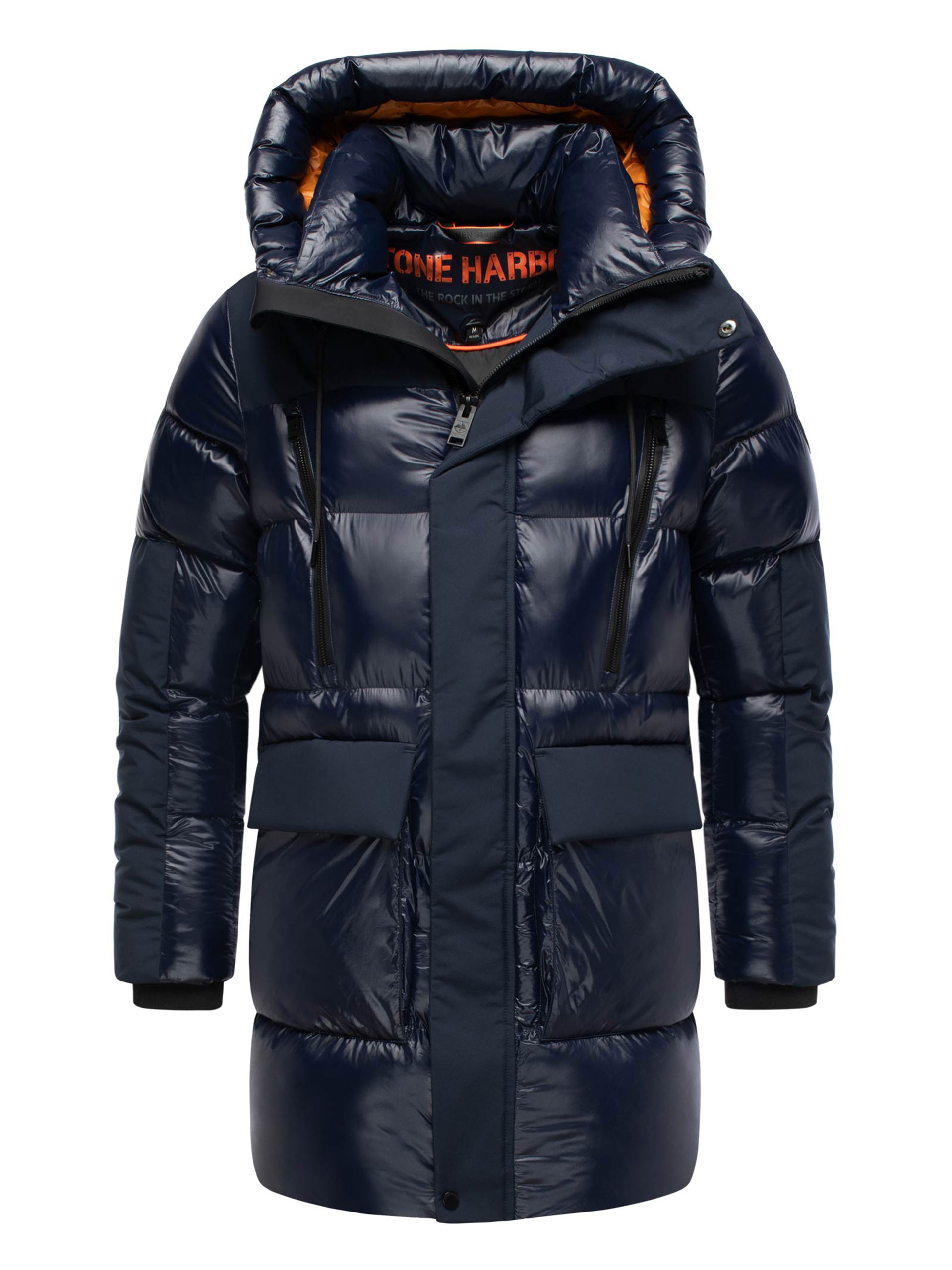 Stone Harbour Herren Winterjacke Nelioon mit 2-Wege-Reißverschluss & Kapuze Image