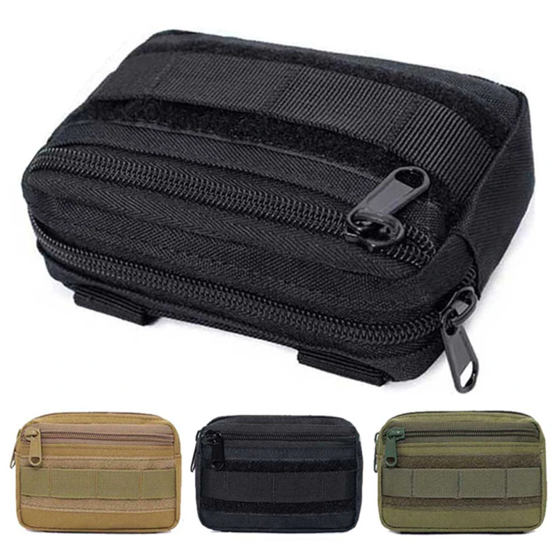 Molle Utility EDC Marsupio Custodia tattica Borsa di pronto soccorso medico Kit di attrezzi EDC di sopravvivenza all'aperto Marsupio da cintura Borsa da caccia sportiva
