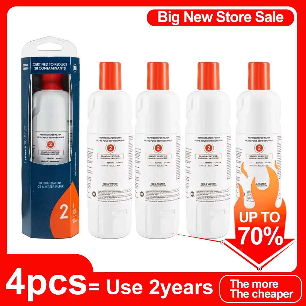 EDR2RXD1 Ersatz für Everydrop durch Whirlpool Eis- und Wasserkühlschrankfilter 2, Element W 10413645 Ein WRF989SDAB Image