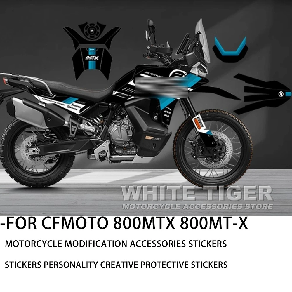 Motorrad Modifikation Zubehör Aufkleber Aufkleber Persönlichkeit Kreative Schutz Aufkleber FÜR CFMOTO 800MTX 800MT-X MTX Image
