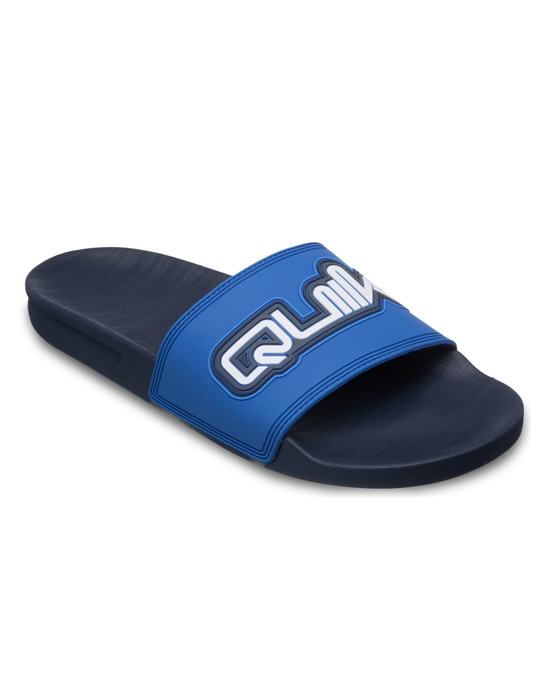 Sandale QUIKSILVER "Rivi", Herren, Gr. 10 (43), navy, Obermaterial:Obermaterial: Synthetikmaterial / Außensohle: Gummi;, Schuhe Sandale