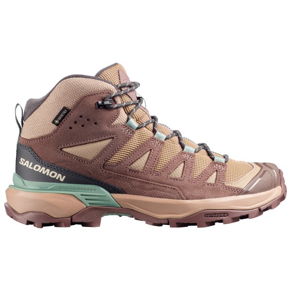 Salomon - Women's X Ultra 360 Leather Mid GORE-TEX - Wanderschuhe 42 2/3 | EU 42,5 braun
