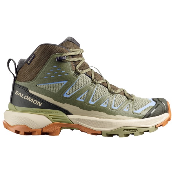 Salomon - Women's X Ultra 360 Edge Mid GTX - Wanderschuhe 37 1/3 | EU 37 oliv