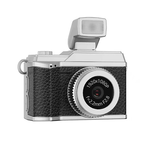 Minikamera, digitale Campuskamera für Studenten, Retro-CCD, handliche kleine Daumenkamera Image