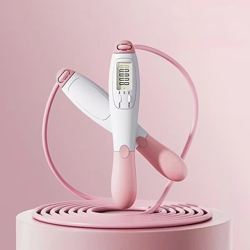 2 Stück Springseile aus Stahl, verstellbar, für Fitness, Heimtraining, Sport, Erwachsene, Schüler, Prüfungen