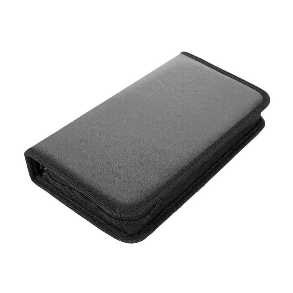 80 pièces disque Portable disque CD VCD DVD support de sac de transport Double face CD DVD pochette de rangement Album portefeuille organisateur