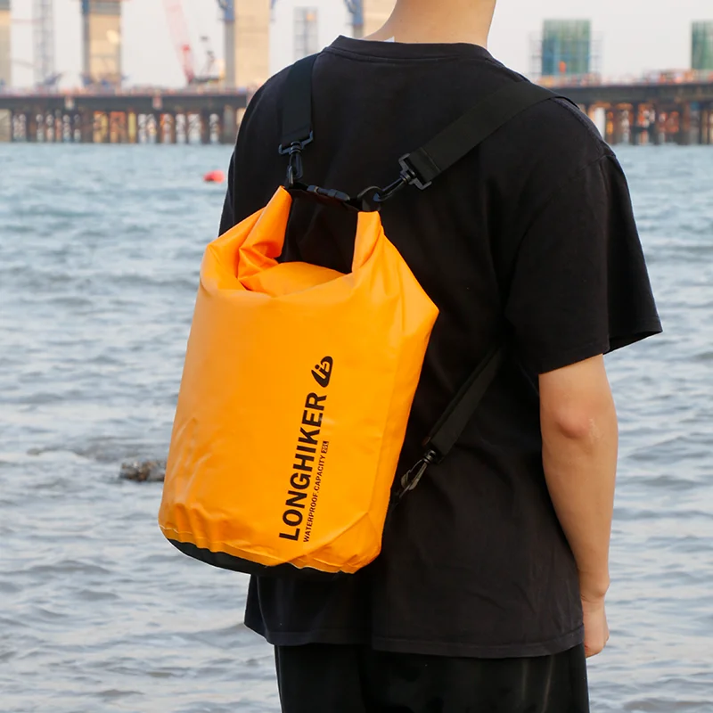 20L Trocken-Nass-Trennbeuteltasche für den Außenbereich – Rucksack für die Doppelschulter-Aufbewahrung – Flusswatt-Schwimm- und Rafting-Tasche Image