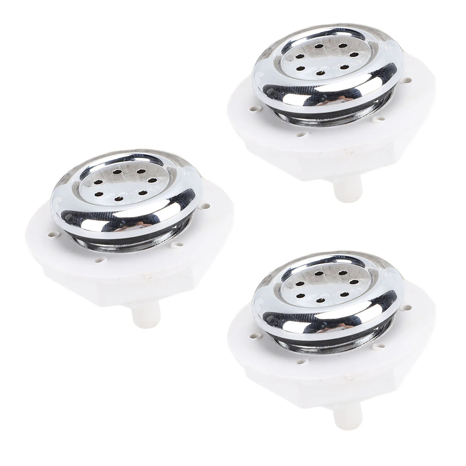 3 Stücke 7 Loch SPA Düsen PVC Bubble Jet Düse Zubehör für SPA Hot Spring Schwimmbad Badewanne Image