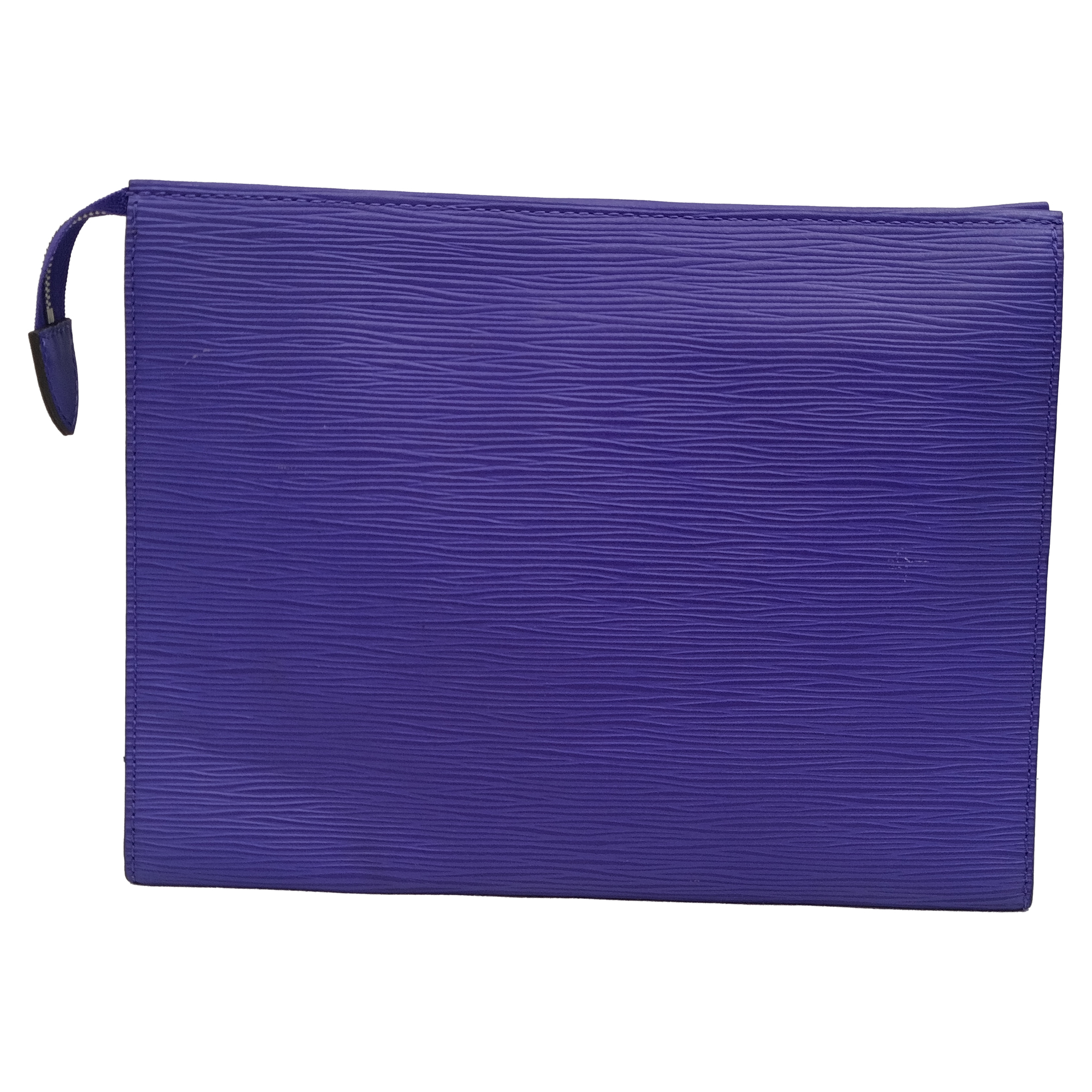 Louis Vuitton Pre-owned Womens Poche Toilette 19 Clutch Bag in Purple Epi Leather - One Size | Louis Vuitton Pre-owned Sale | Discount Designer Brands