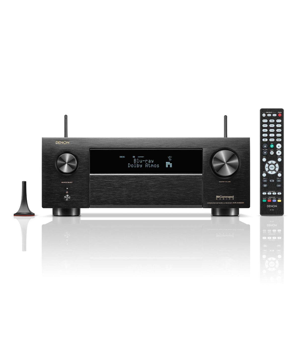 Denon Avr-X4800H 9.4 Channel 8K Home Theater Receiver with Dolby Atmos/Dts:X & Heos Built-In - Black