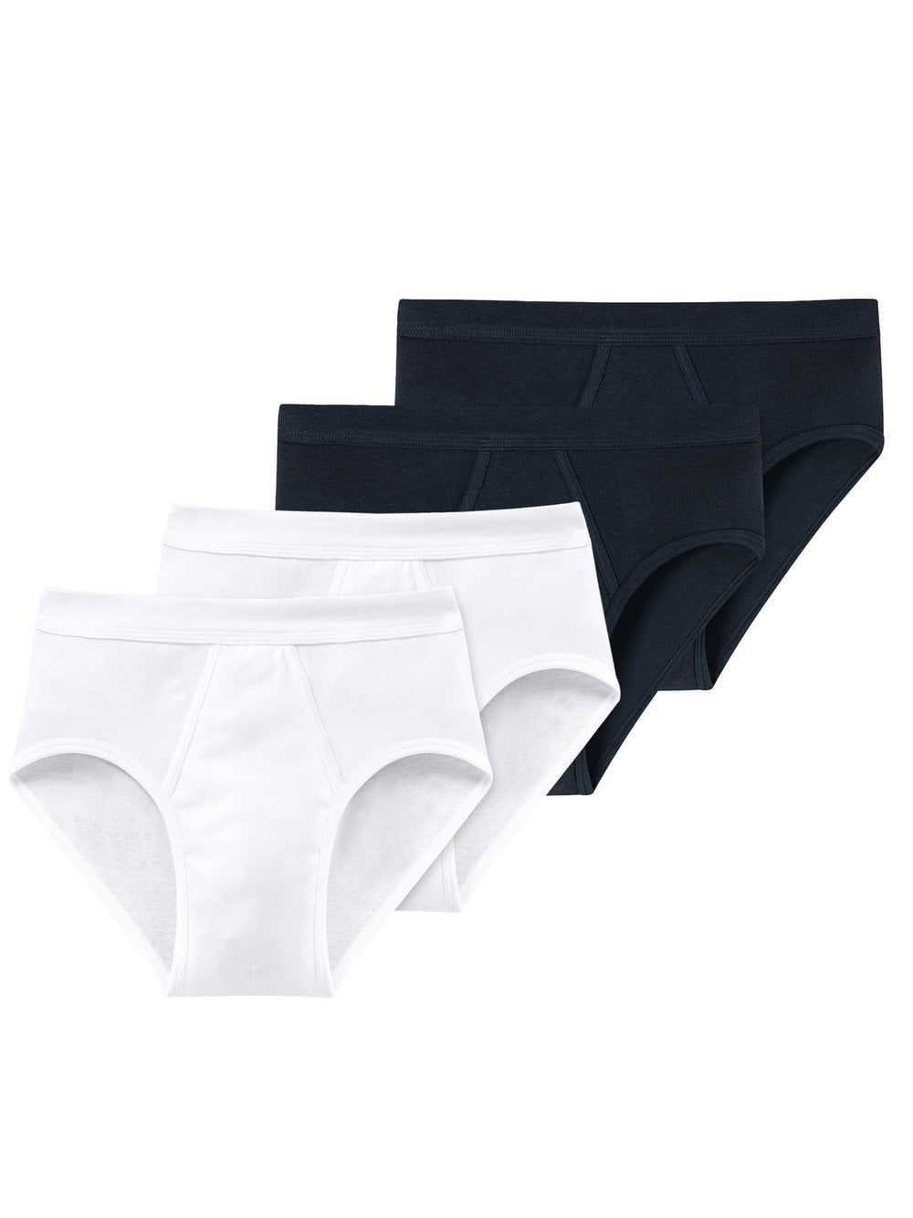 Schiesser Slip 4er Pack Herren mehrfarbig, M Image