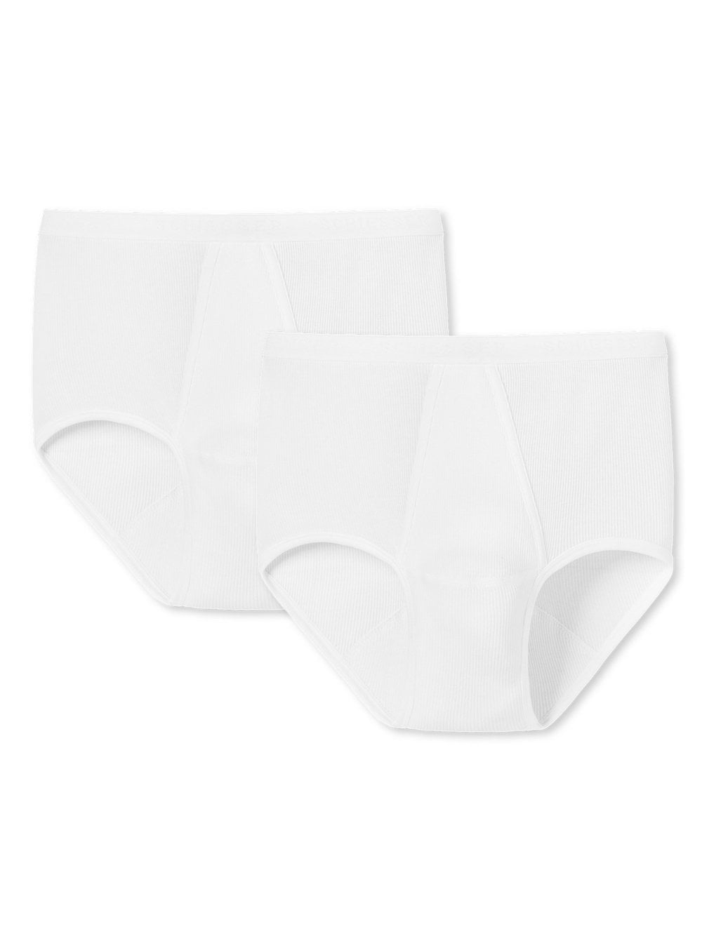 Schiesser Slip 2er Pack Herren weiß, M Image