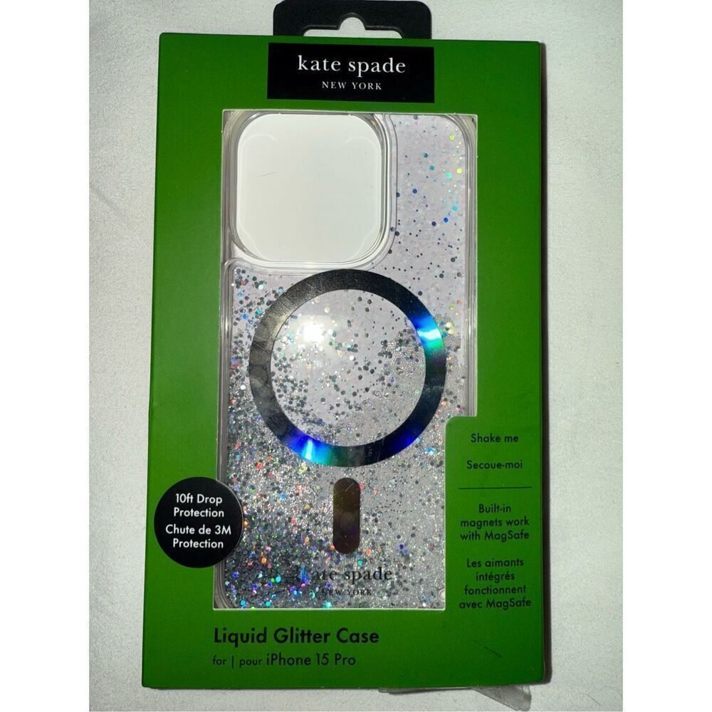 Kate Spade Cell Phones & Accessories | Kate Spade Iphone 16 Phone Case | Color: Silver | Size: Os