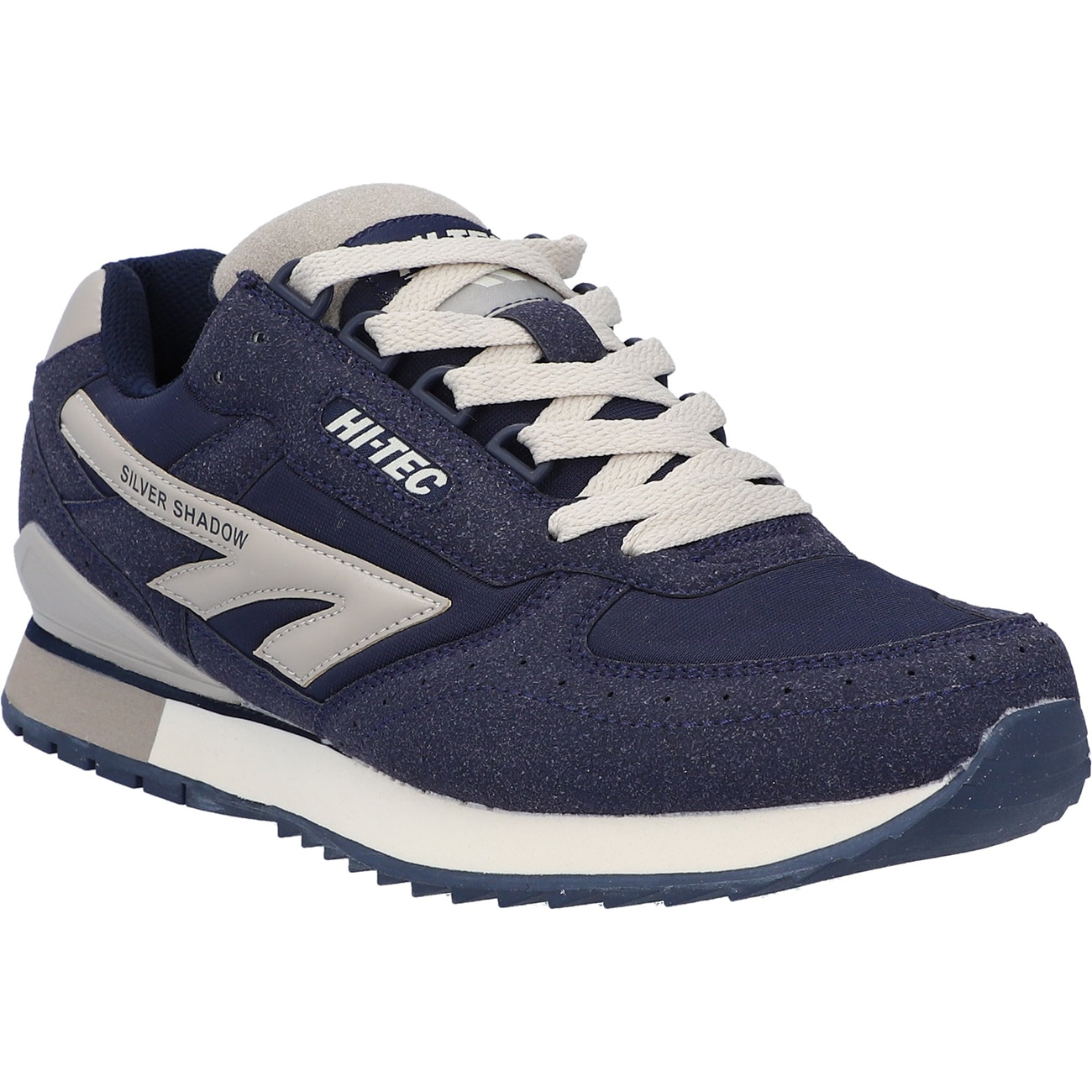 Sneaker HI-TEC "Hi-Tec-Schuhe Silver Shadow OG", Damen, Gr. 44, Normalschaft, mitternachtsblau, kreide, sonnengebleichtes grau, 95% EVA/5% Textil, 70% Synthetik/30% Textil, Schuhe Sneaker