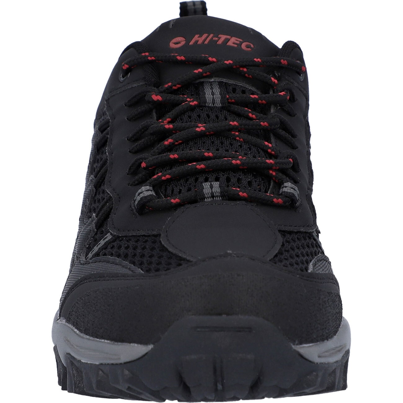 Wanderschuh HI-TEC "Hi-Tec-Schuhe Jaguar", Damen, Gr. 45, Normalschaft, schwarz, picante, Masche, Schuhe Wanderschuh