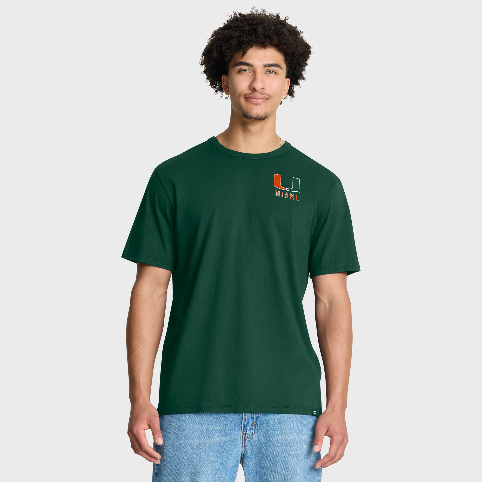 Fanatics Herren-T-Shirt „Green Miami Hurricanes Quad Legacy“ Image