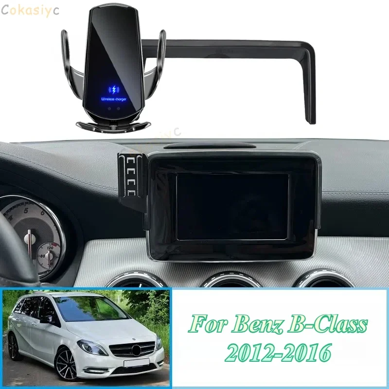 Auto Handy Halter GPS Halterung Navigation Ständer Auto Zubehör für Mercedes-Benz B-Klasse 2012-2018 W246 Image