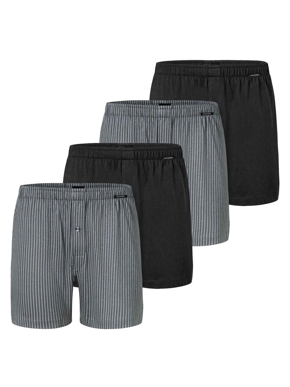 Schiesser Boxershort 4er Pack Herren mehrfarbig, 4XL Image